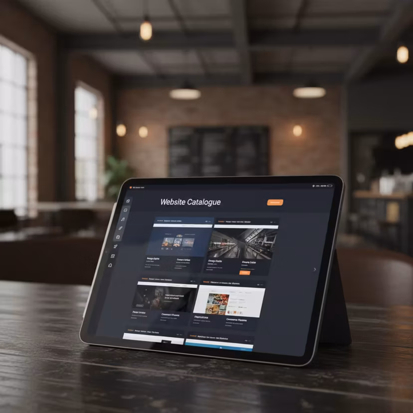Catalog / content website